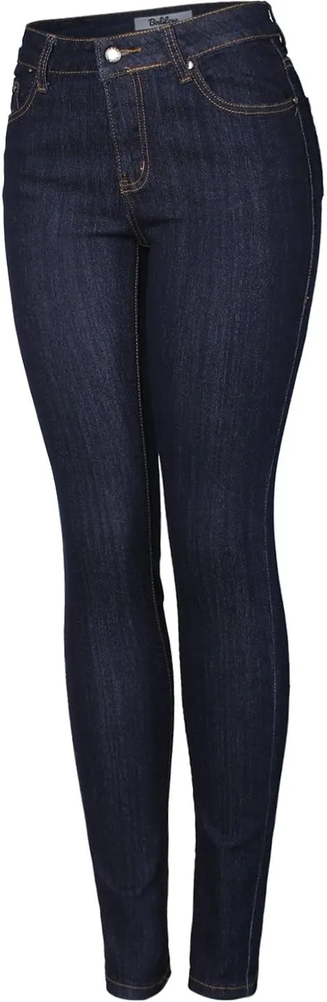 2LUV Women's 5 Pocket Ankle Stretch Skinny Jeans