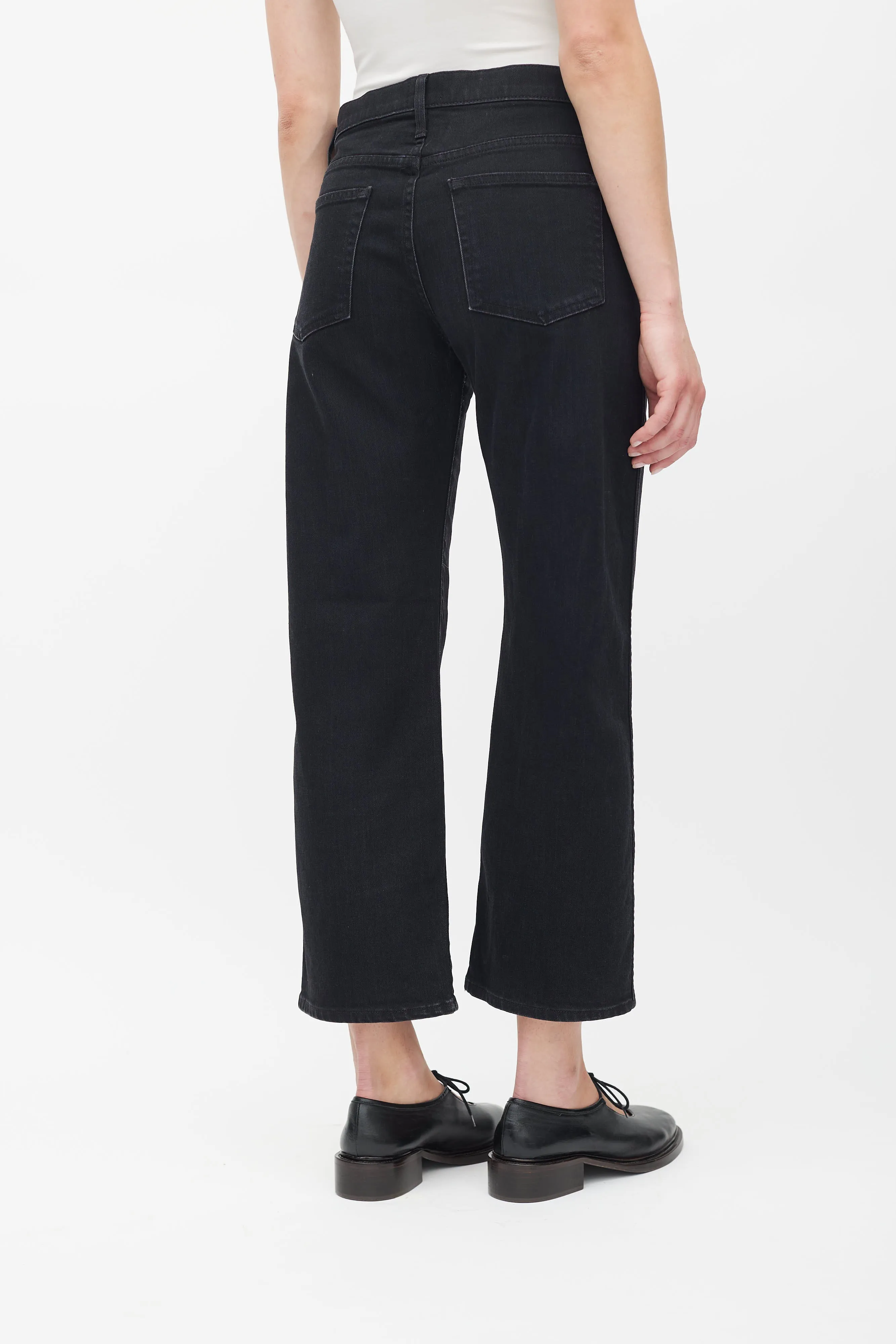 Black Wendell Straight Leg Jeans