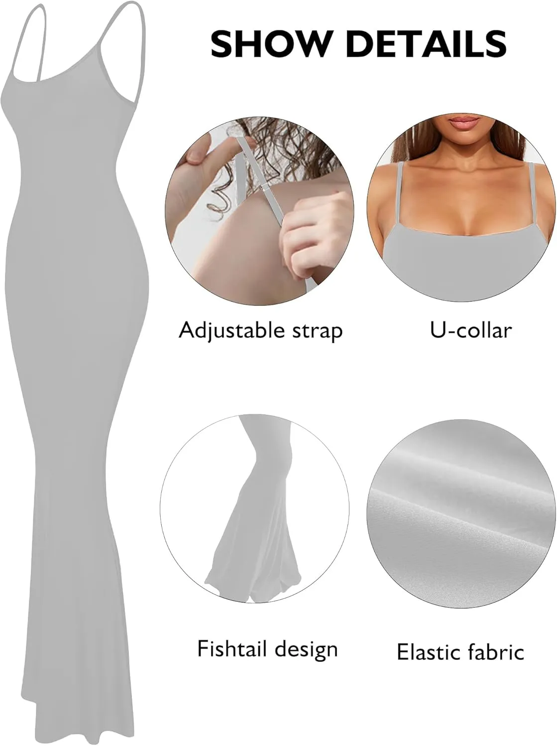 Buauty Womens Summer Dress Bodycon Maxi Dress Sleeveless Casual Long Dresses 2025 Spaghetti Strap Slip Elegant Evening Party