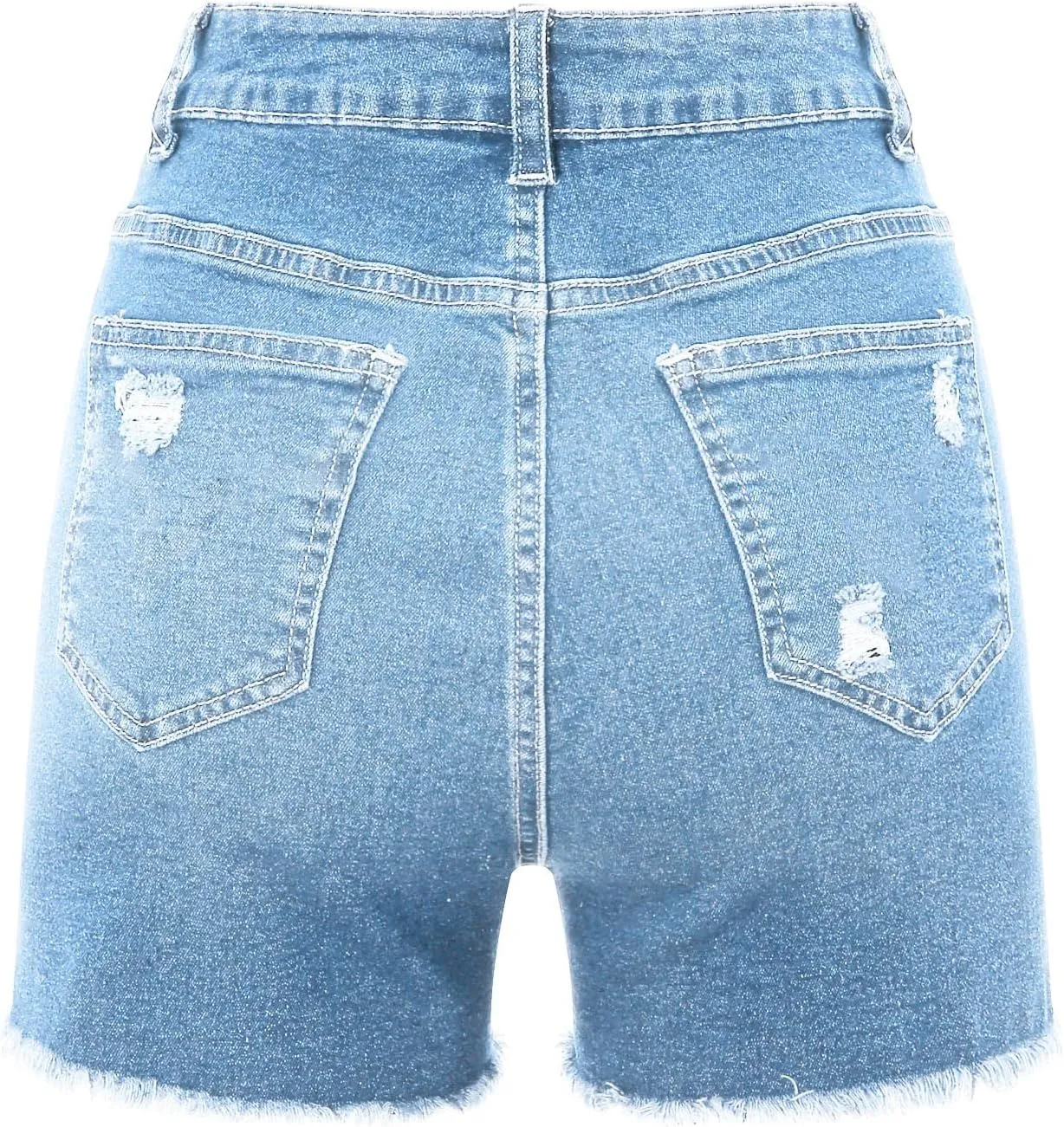 Denim Shorts for Women High Waisted Denim Short Stretchy Casual Summer Trendy Girls Jean Shorts Jeans Short with Pocket