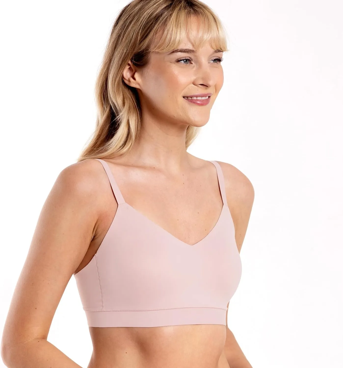 Floatley Cozy Adjustable Bra Comfort Wirefree Seamless Bra with Embedded Pad for Women