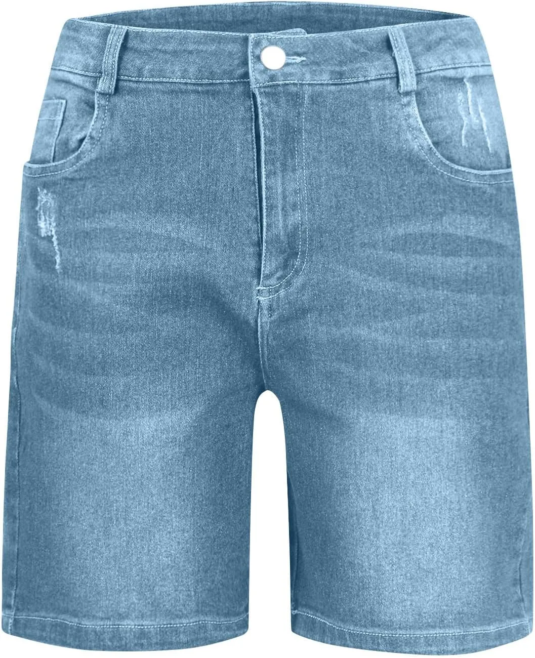 Jean Shorts Womens Comfy Casual High Waisted Denim Shorts Pants with Pockets Trendy