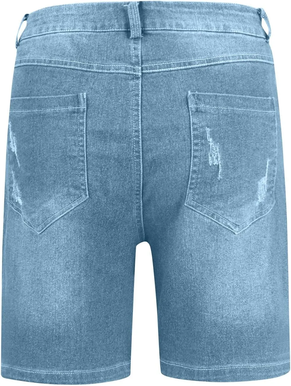 Jean Shorts Womens Comfy Casual High Waisted Denim Shorts Pants with Pockets Trendy