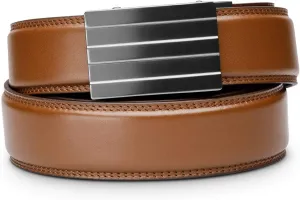 KORE Men’s Full-Grain Leather Track Belt | “Endeavor” Alloy Buckle