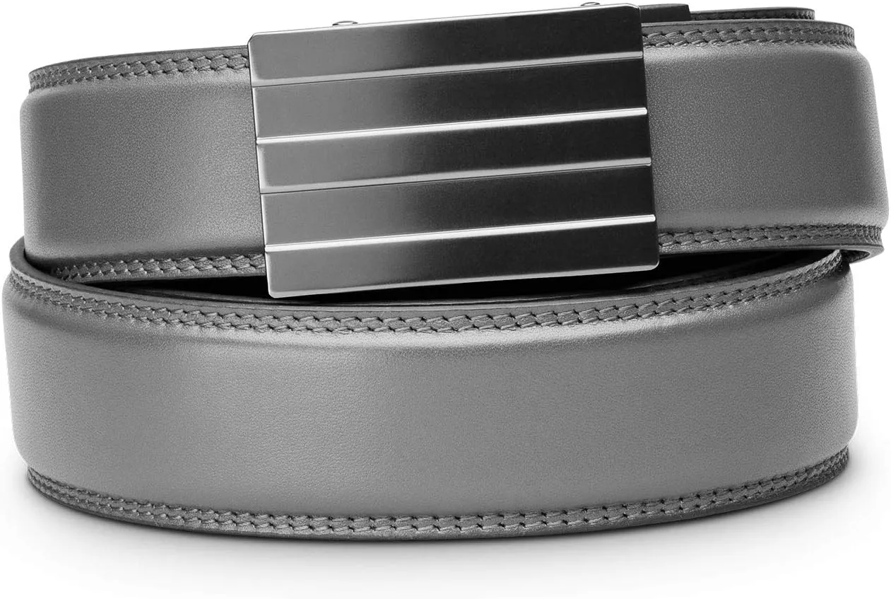 KORE Men’s Full-Grain Leather Track Belt | “Endeavor” Alloy Buckle