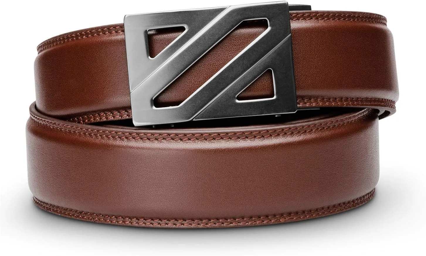 KORE Men’s Full-Grain Leather Track Belt | “Epic” Alloy Buckle