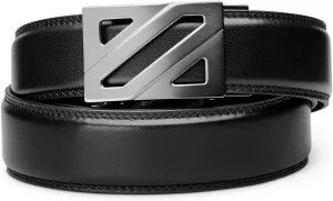 KORE Men’s Full-Grain Leather Track Belt | “Epic” Alloy Buckle
