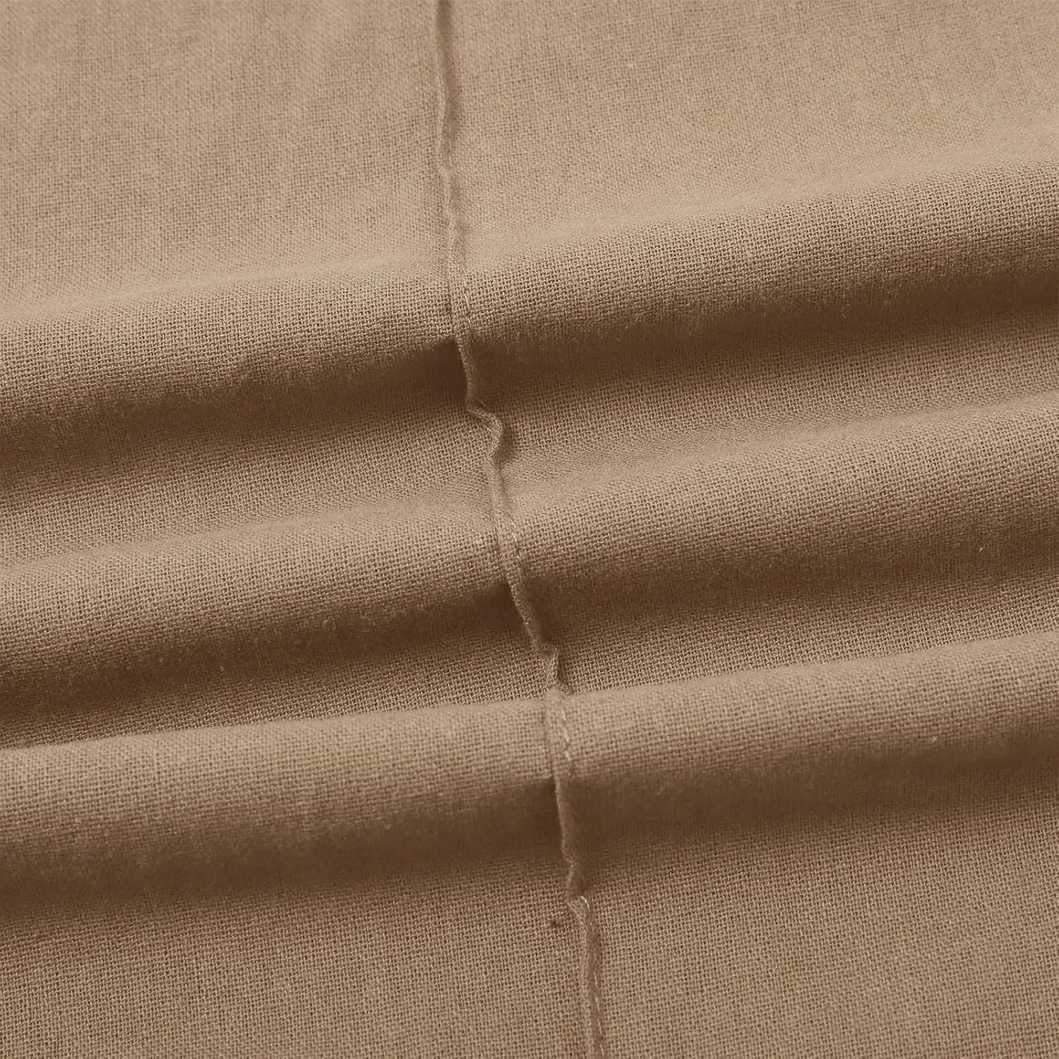 Linen Pants Women 2024 Casual Palazzo Drawstring Elastic Waist Straight Wide Leg Pant Solid Long Trousers with Pocket