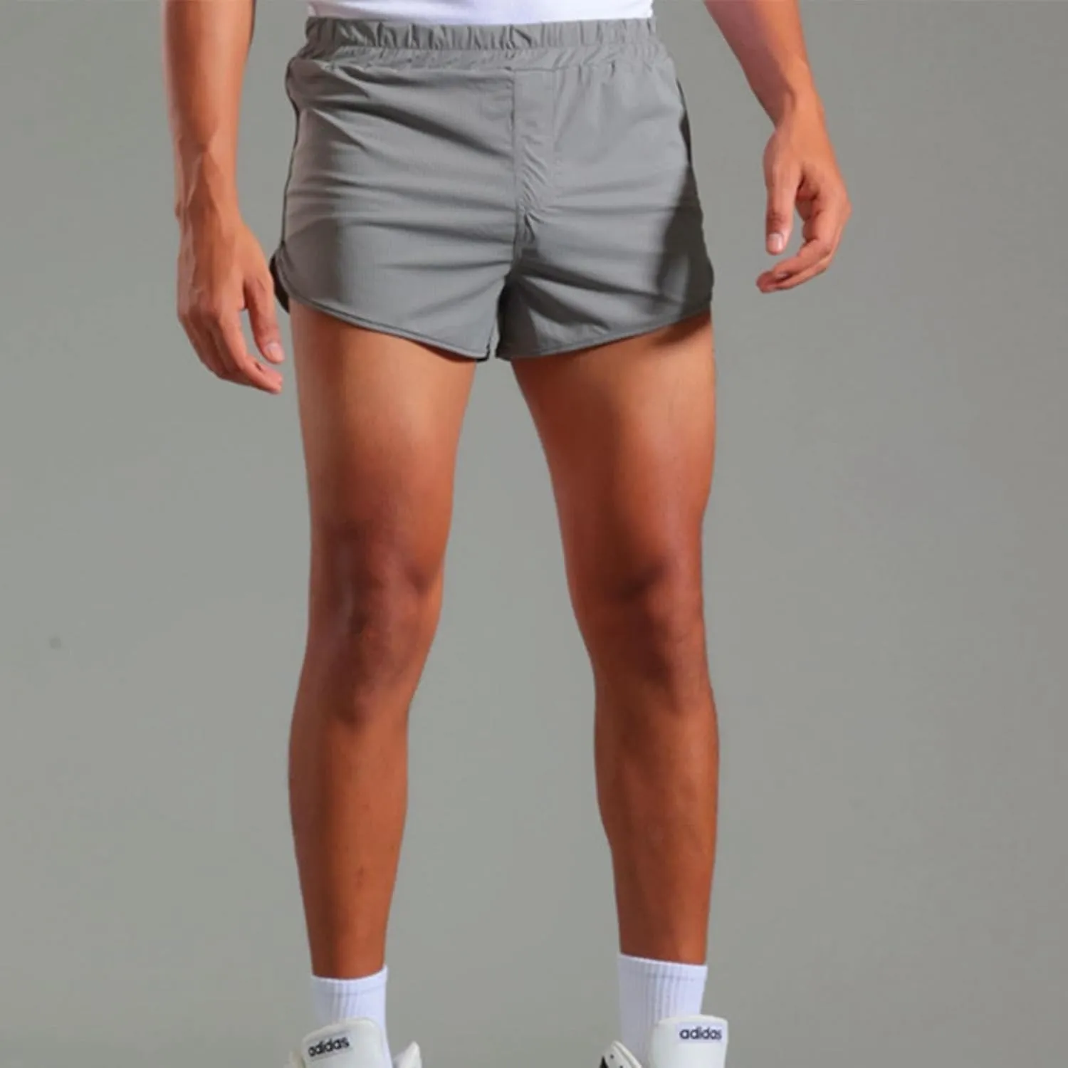 Men's Active Running Shorts Training Exercise Workout Shorts Quick Dry Gym Athletic Performance Shorts with Pockets