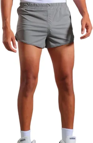 Men's Active Running Shorts Training Exercise Workout Shorts Quick Dry Gym Athletic Performance Shorts with Pockets