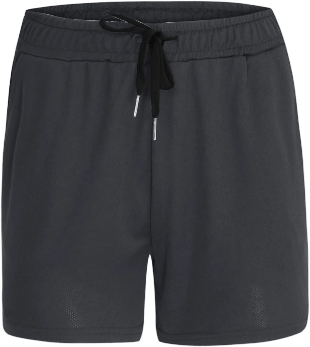 Men's Athletic Running Shorts Breathable Mesh Quick Dry Workout Shorts Men Drawstring Fitness Gym Shorts Loose Fit