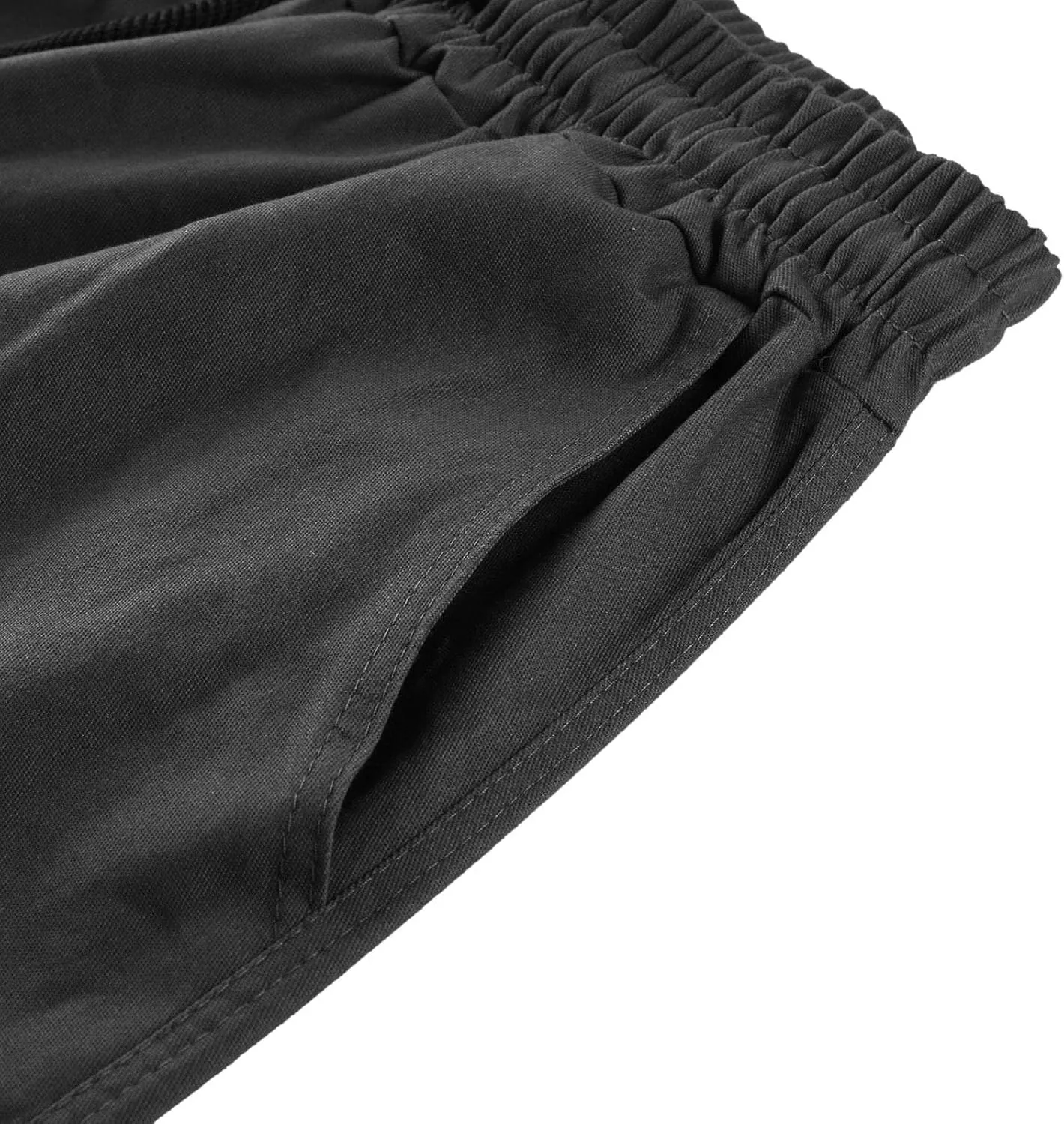 Mens Cargo Pants Casual Joggers Athletic Pants Cotton Loose Straight Sweatpants