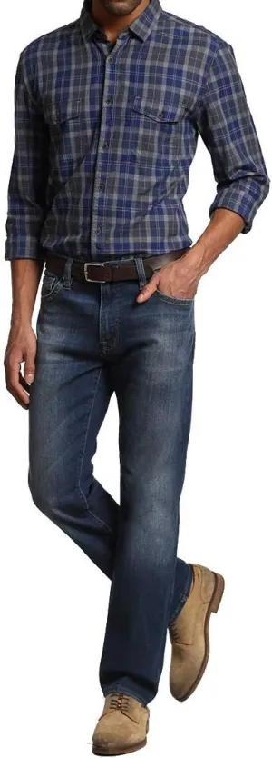 Men's Courage Mid Rise Straight Leg Jeans