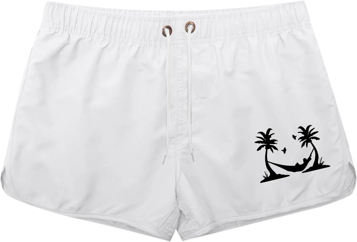 Mens Graphic Print Shorts Casual Workout Cool Shorts Quick Dry Gym Running Short Pants