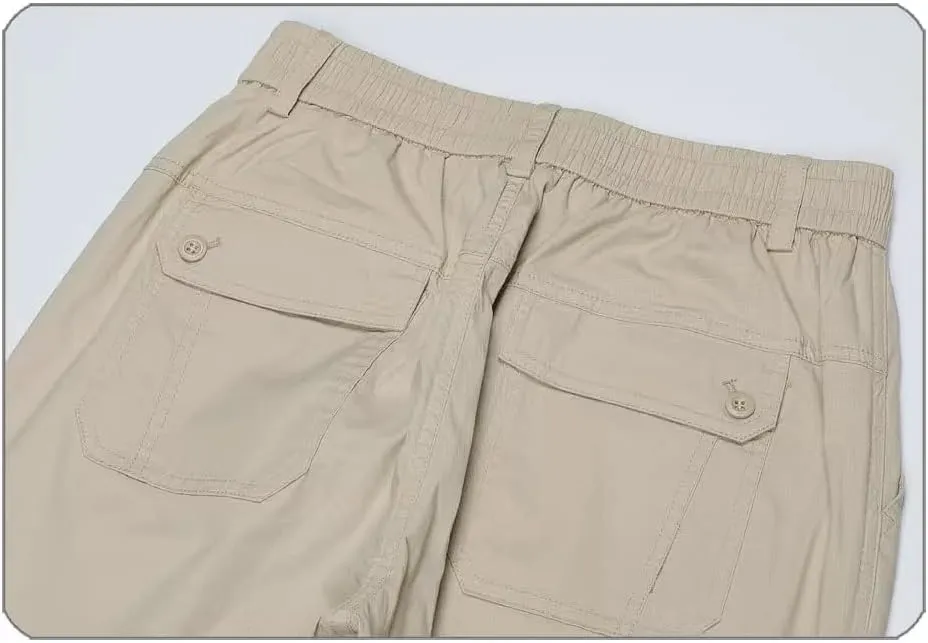 Men's Trouser Summer Lightweight Loose Wide-Leg Pants for Men