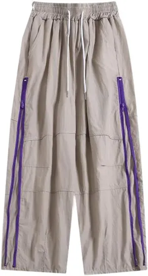 Men's Trouser Summer Thin Loose Straight Pants for Men