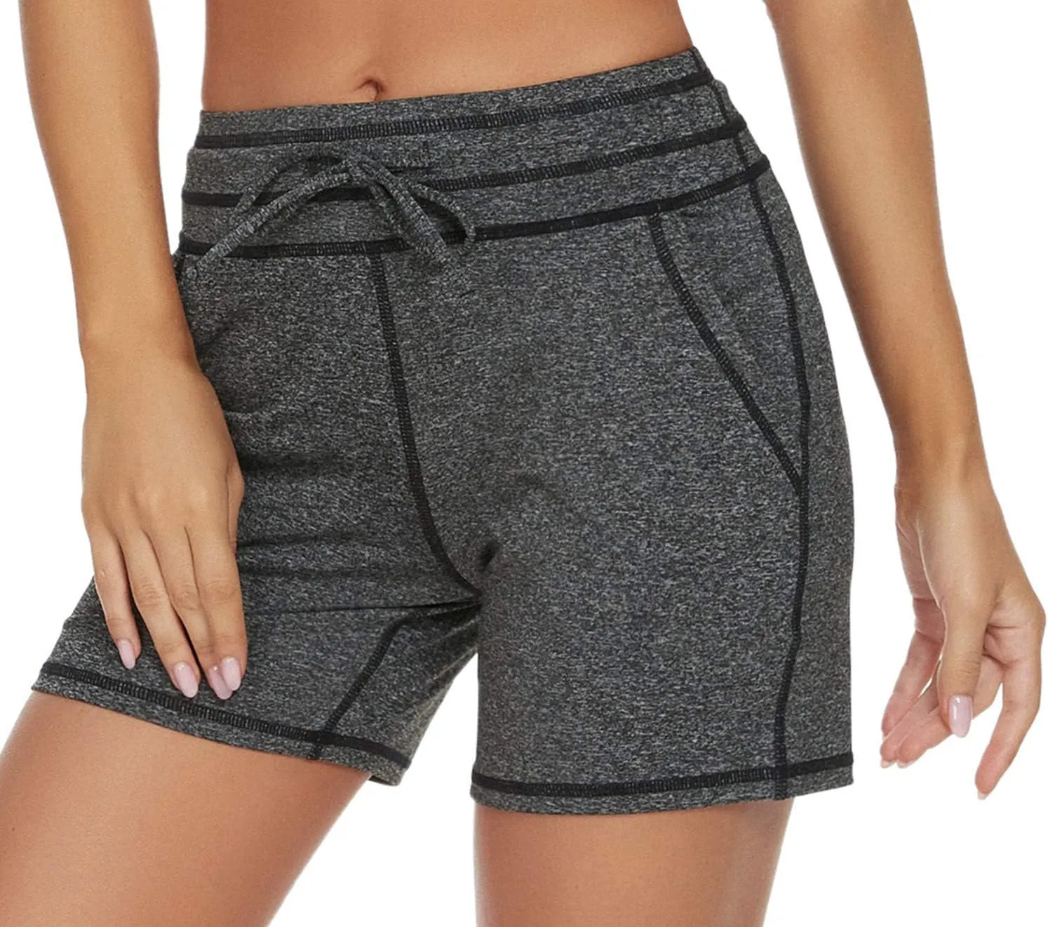 MOUEEY Women's Workout Hiking Shorts Running Athletic Gym Shorts with Pockets