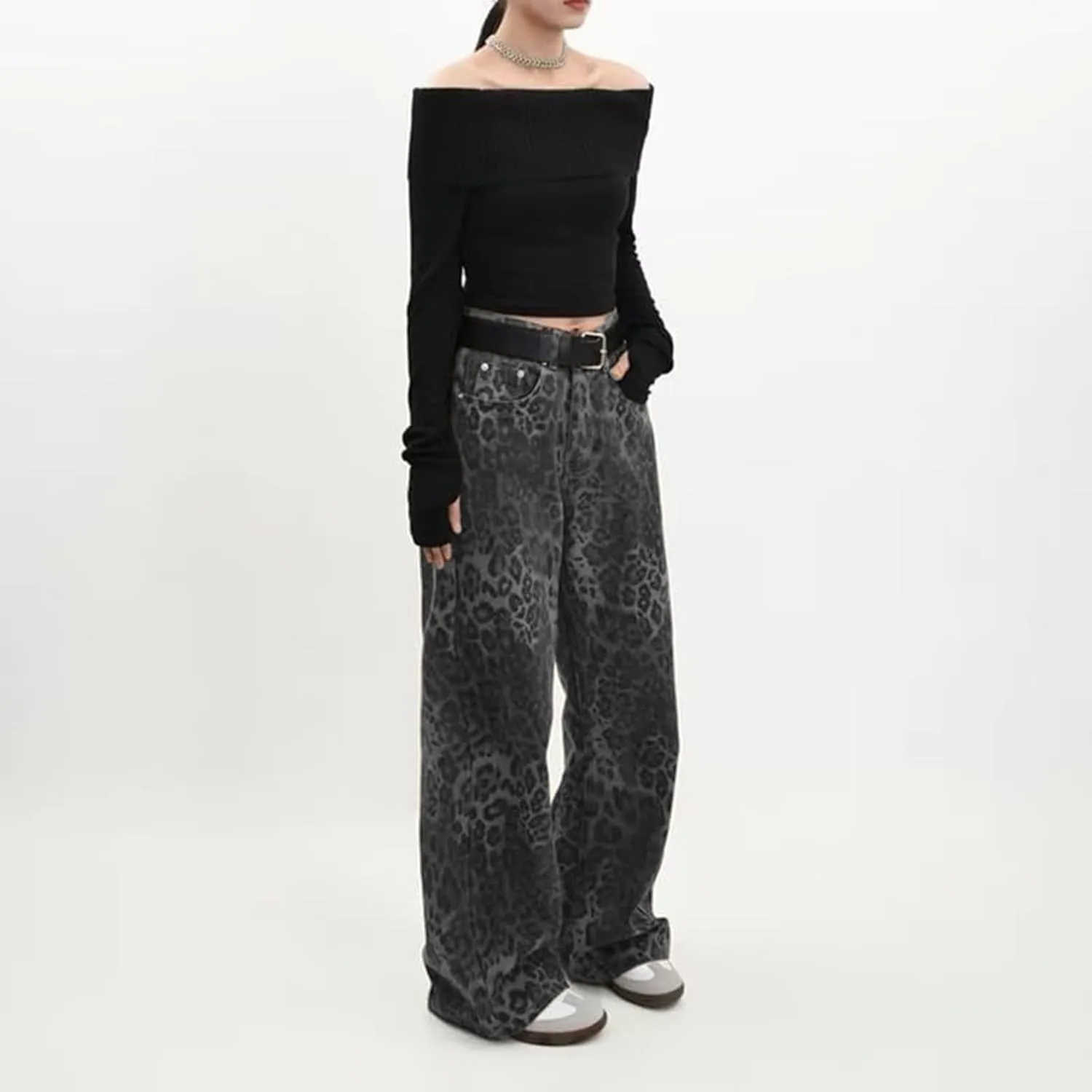 Pants for Women, Jeans High Waisted Wide Leg That Look Like Jeans