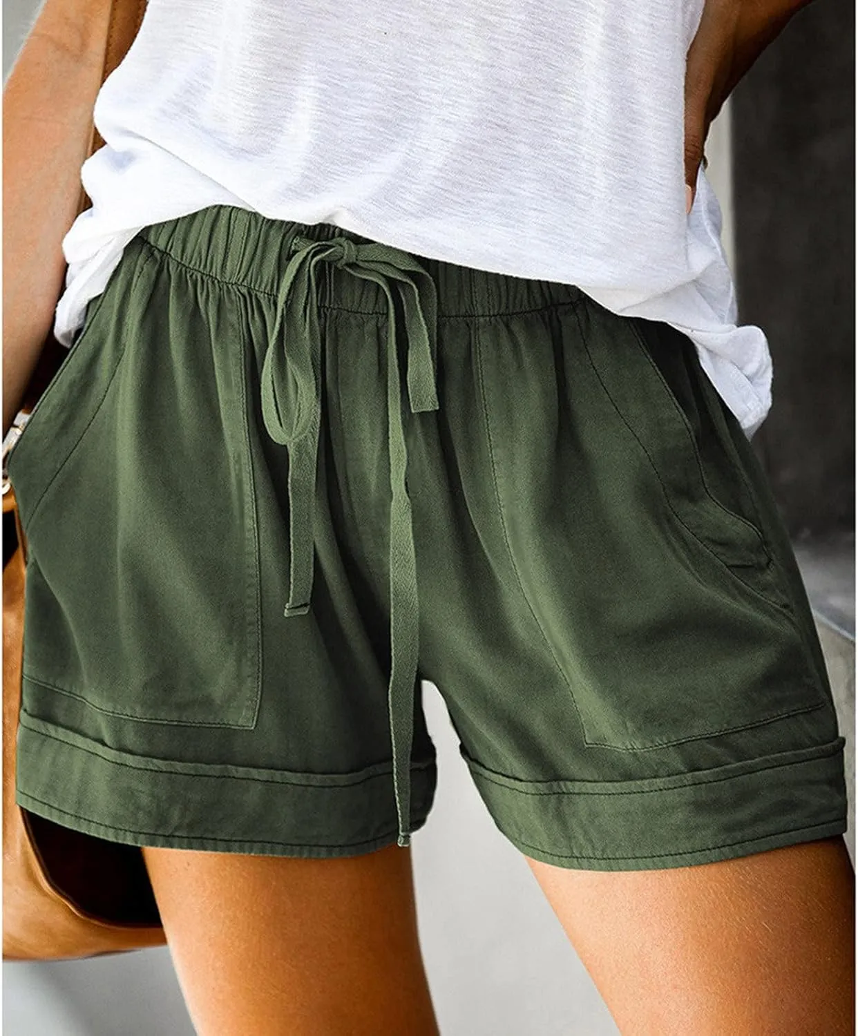 Plus Size Shorts Casual Striped Shorts Pocket Pants Plus Size Shorts Gym Shorts Womens Blue Jean Swim Shorts Women