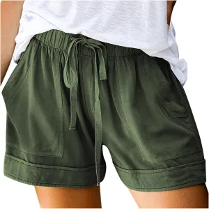 Plus Size Shorts Casual Striped Shorts Pocket Pants Plus Size Shorts Gym Shorts Womens Blue Jean Swim Shorts Women