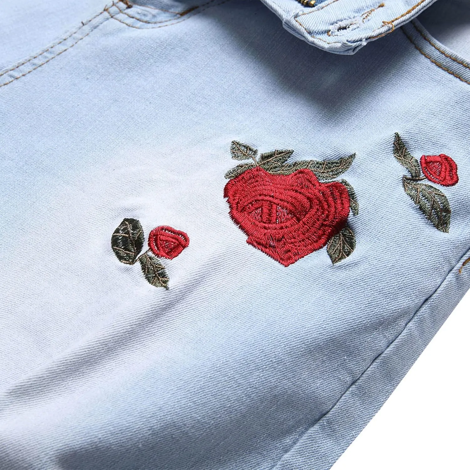 Ripped Jean Shorts for Men 2023 Casual Classic Fit Cut Off Denim Shorts Summer Straight-Fit Waistband Shorts