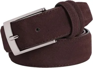 Suede Belt Genuine Leather Belts For Men And Women With Oxford Fabric Belts Luxury Buckle Belts