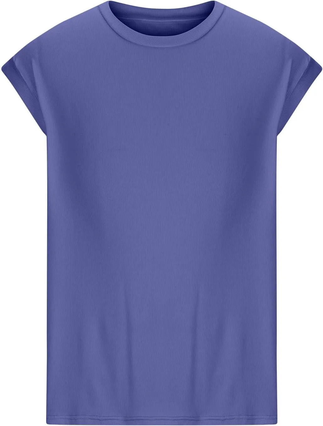 Summer Cotton Tank Tops for Men 2025 Plus Size Solid Colour Sleeveless Shirts Crewneck Quick Dry Athletic Gym Clothes