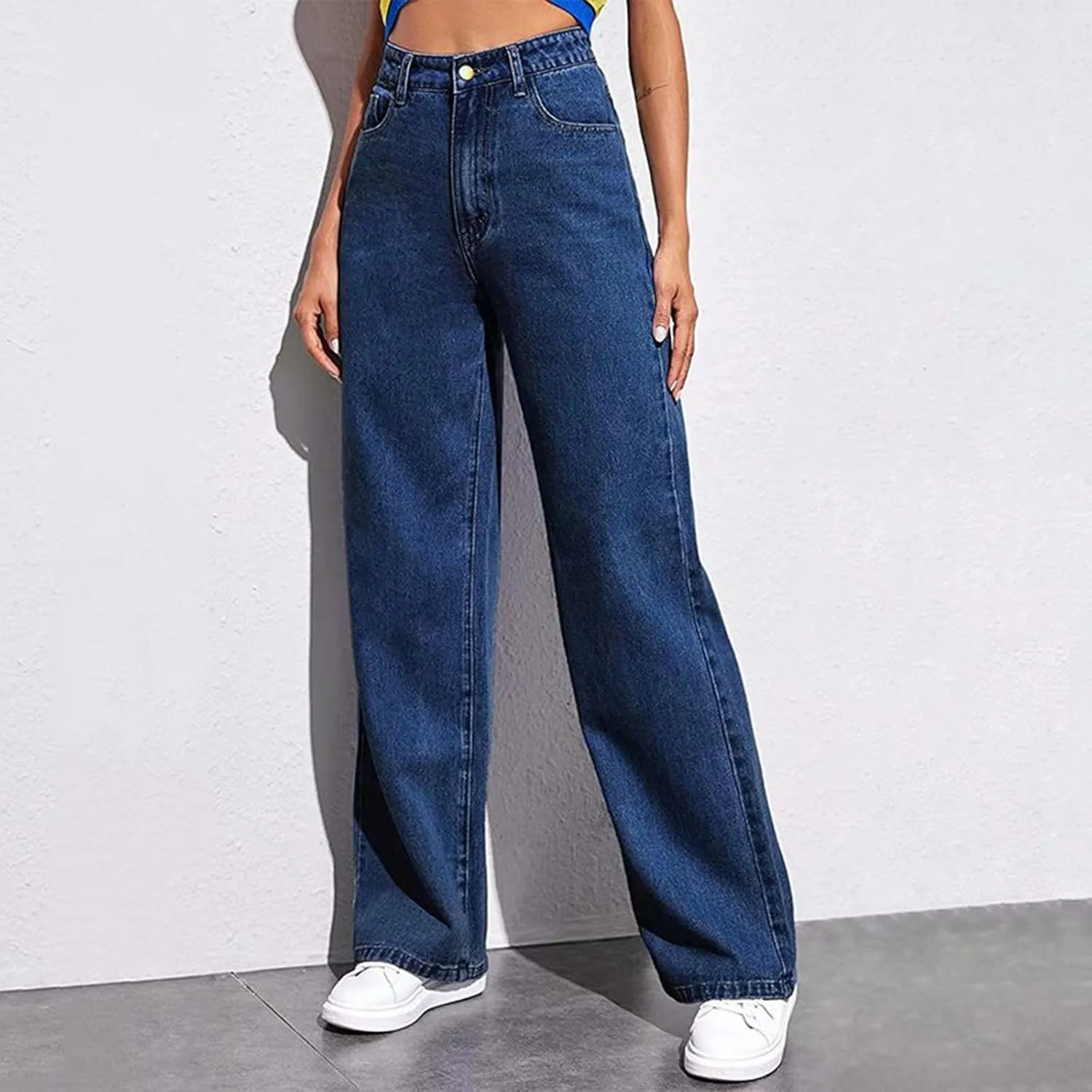 Sweatpants That Look Like Jeans, Boyfriend Jeans, Sweatpant Jean: High Waisted with Pockets, Cute Petite Jean