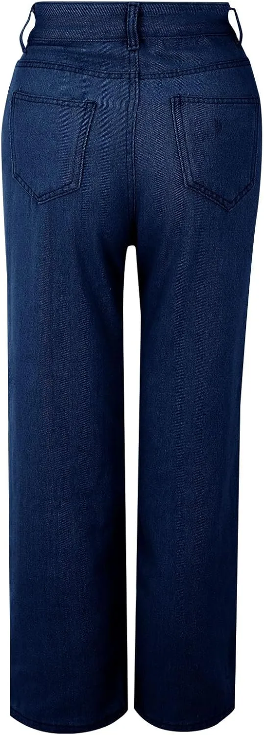 Sweatpants That Look Like Jeans, Boyfriend Jeans, Sweatpant Jean: High Waisted with Pockets, Cute Petite Jean
