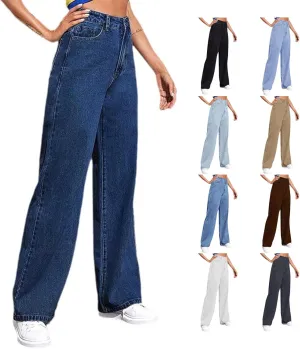 Sweatpants That Look Like Jeans, Boyfriend Jeans, Sweatpant Jean: High Waisted with Pockets, Cute Petite Jean