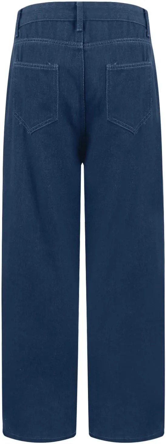 Sweatpants That Look Like Jeans, Boyfriend Jeans, Sweatpant Jeans: High Waisted with Pockets, Cute Petite Jeans