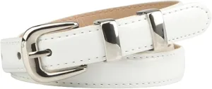 Waist Belt Women's Waist Belts Cowhide Fashion Belts Adjustable Versatile Decoration Thin Belt Dress Denim Belt