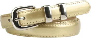 Waist Belt Women's Waist Belts Cowhide Fashion Belts Adjustable Versatile Decoration Thin Belt Dress Denim Belt