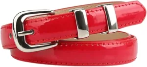 Waist Belt Women's Waist Belts Cowhide Fashion Belts Adjustable Versatile Decoration Thin Belt Dress Denim Belt