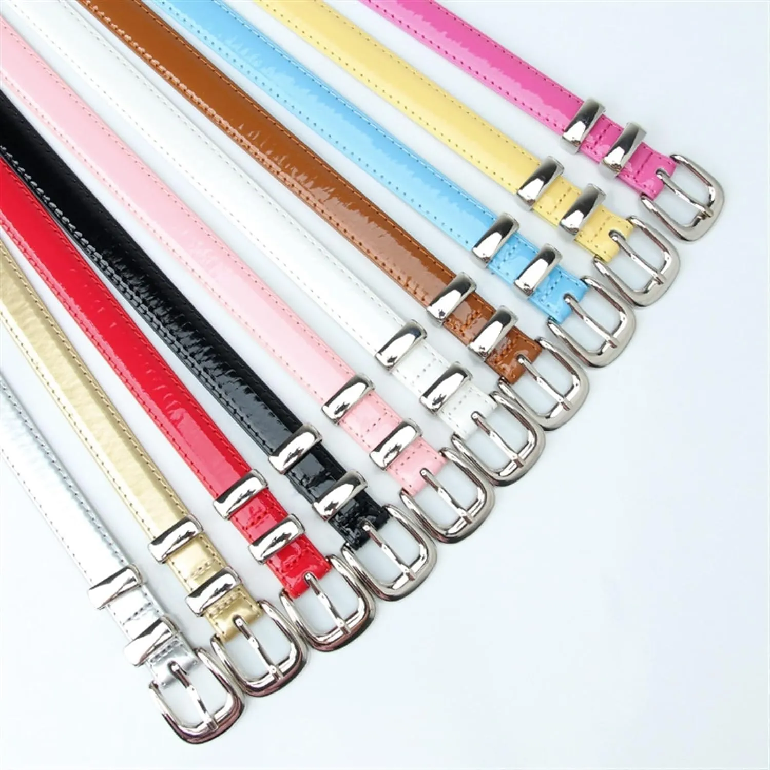 Waist Belt Women's Waist Belts Cowhide Fashion Belts Adjustable Versatile Decoration Thin Belt Dress Denim Belt