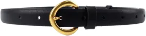 Waist Belt Women's Waist Belts Genuine Leather Belts Gold Needle Button Retro Versatile Fashion Jeans Beltt