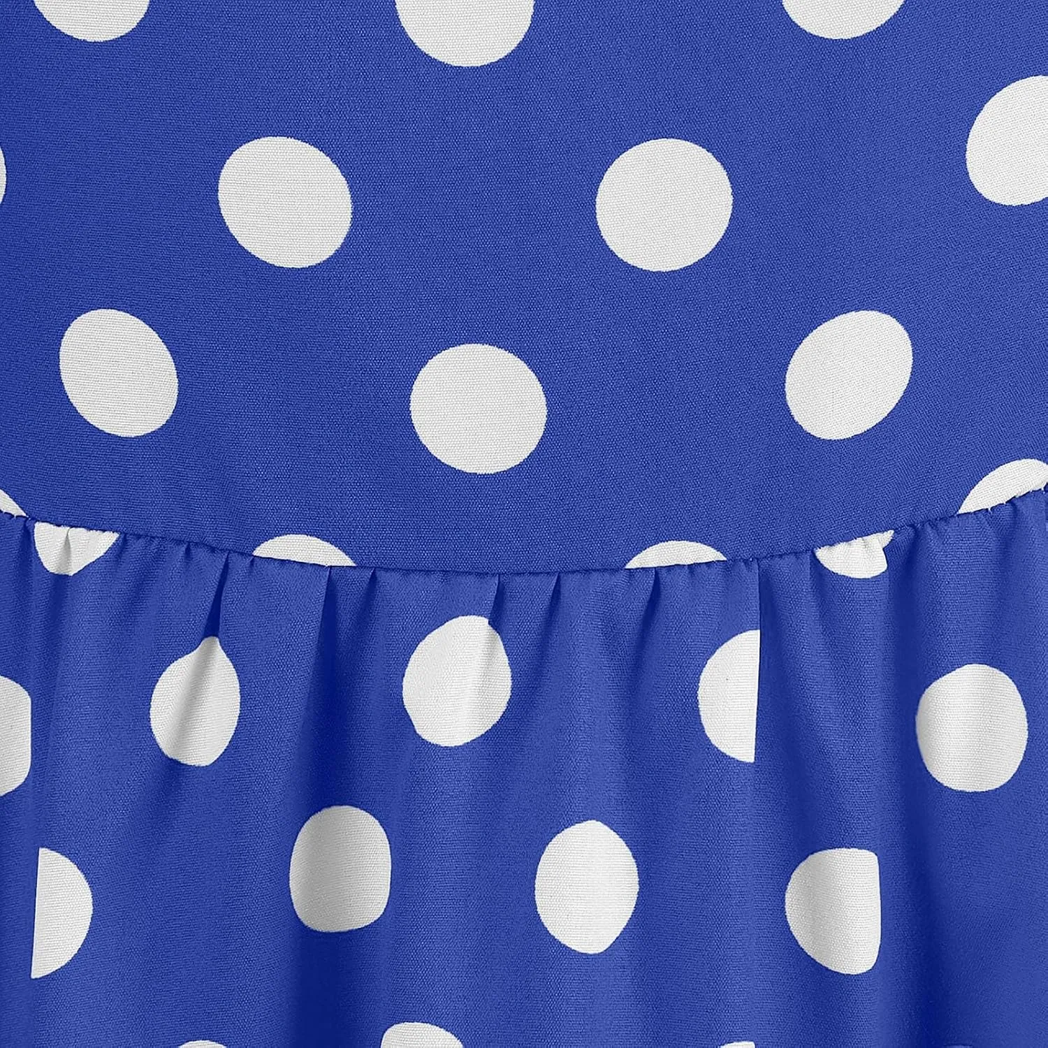 Women's 2025 Summer Floral Boho Dress Spaghetti with Polka Dot Tank Top Pleats Casual Spring Sleeveless Sundress