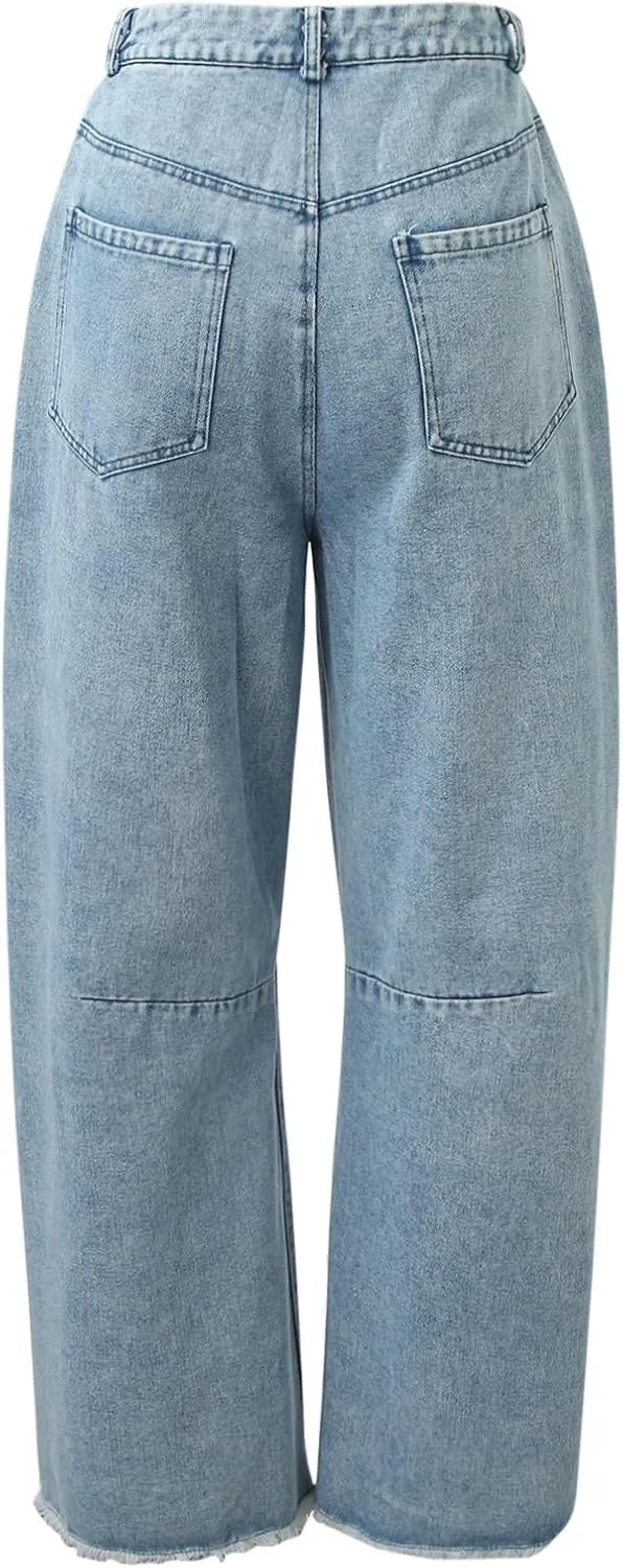 Womens Classic High Waisted Skinny Stretch Butt Lifting Jeans Slim Fit Denim Pants Mid Rise Stretch Straight Leg Jeans