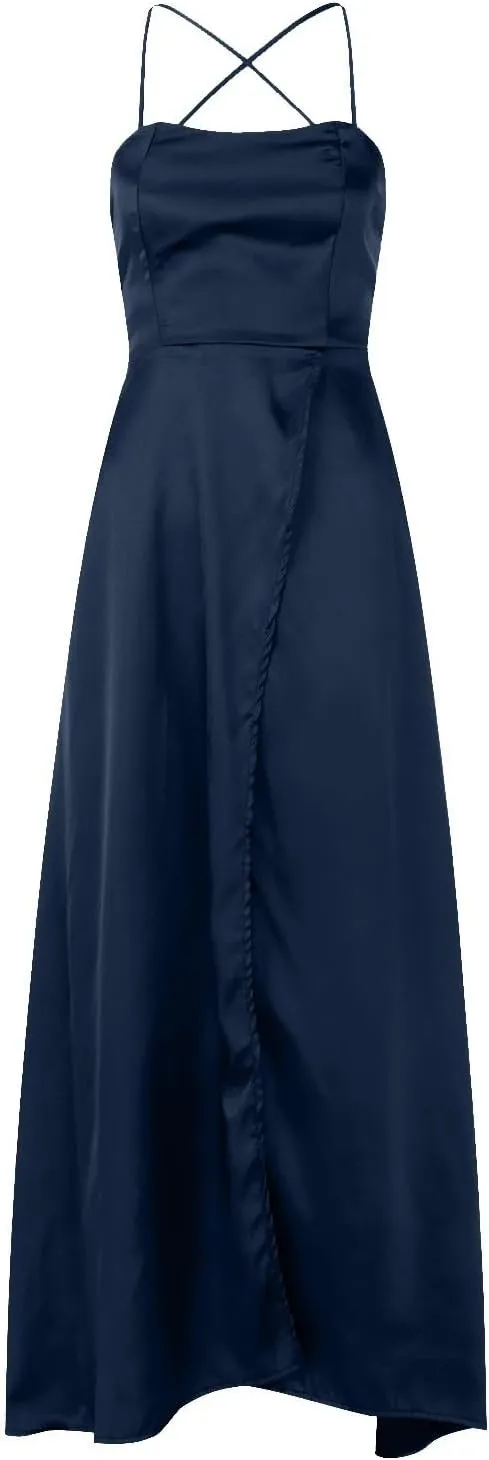 Womens Long Prom Dresses for Teens with Pockets Spaghetti Straps Formal Party Evening Gowns 2025 Prom Dress