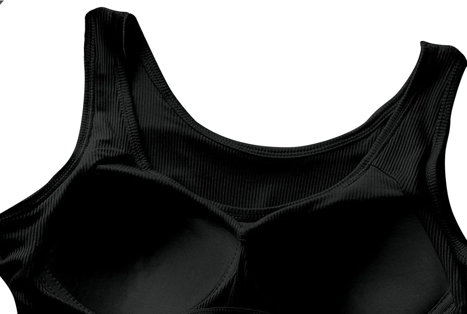 Womens Tank Tops with Built in Bra Summer Casual Basic Modal Padded Yoga Shirts Loose V Neck Workout Camisoles Tees