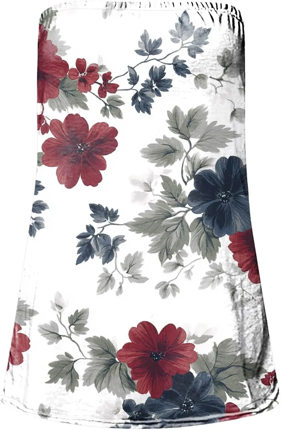 Womens Tube Tops Summer Strapless Bandeau Tank Casual Loose Tunic Sleeveless Shirts Off The Shoulder Flowy Blouses