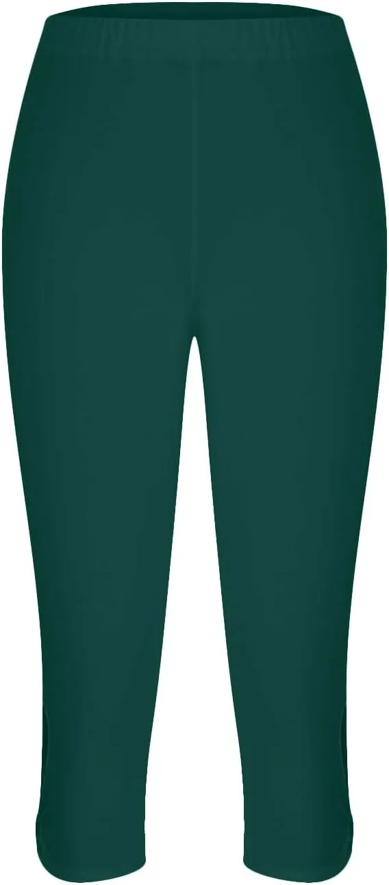 Xiaojmake Womens Capris for Summer Dressy High Waist Cropped Yoga Pants Comfy Stretchy Leggings Workout Compression Pants