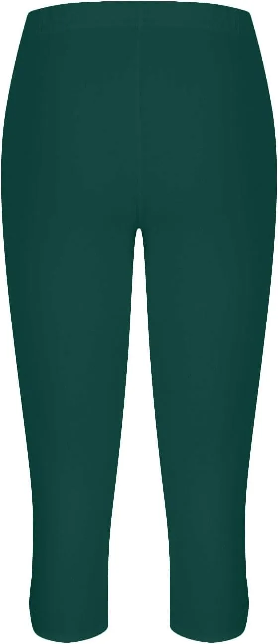 Xiaojmake Womens Capris for Summer Dressy High Waist Cropped Yoga Pants Comfy Stretchy Leggings Workout Compression Pants