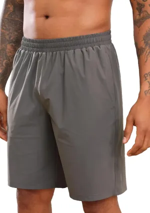 ZTN Gym Shorts Mens Athletic Workout Shorts Casual Quick Dry Running Exercise Shorts with Inner Pockets