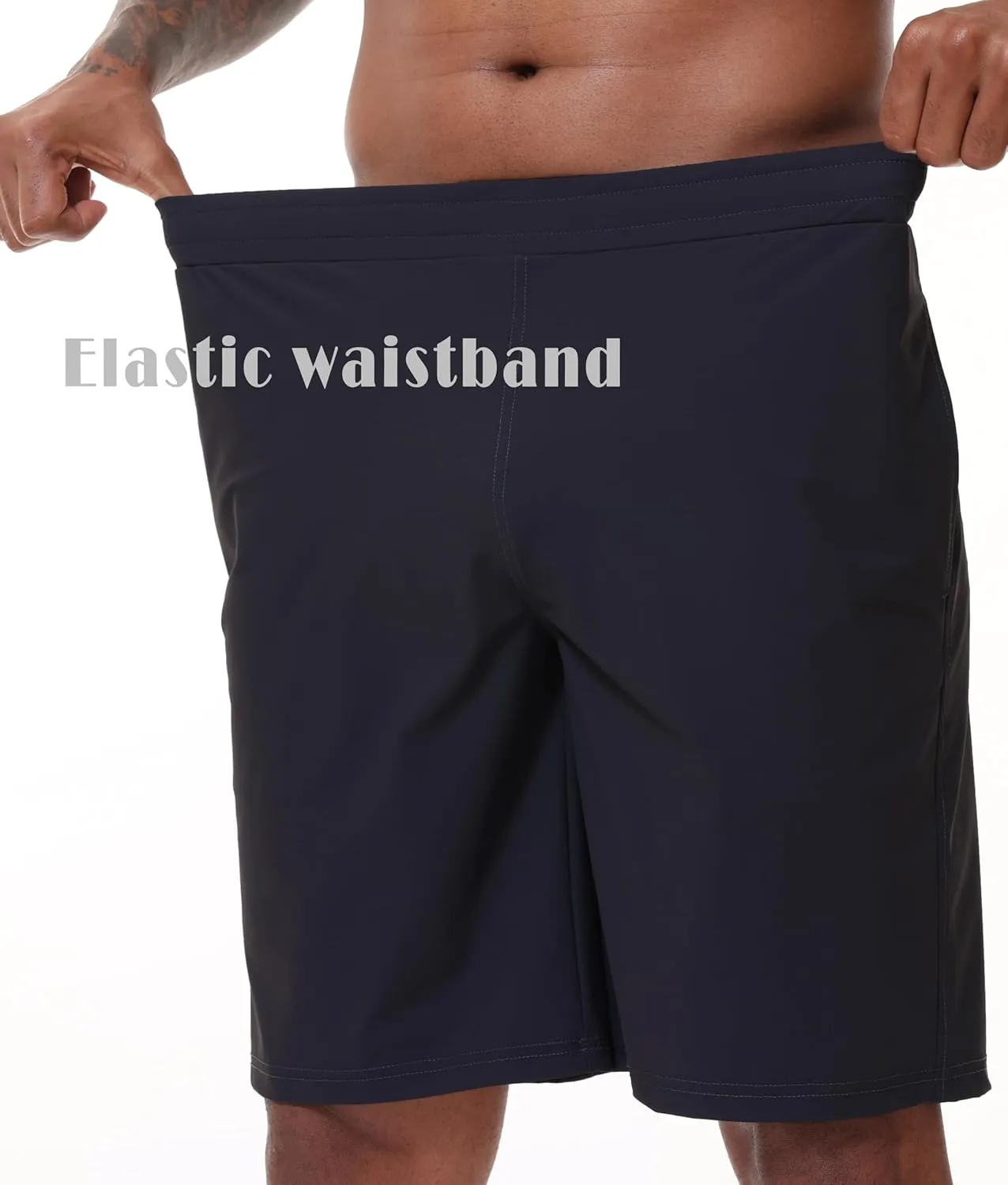 ZTN Gym Shorts Mens Athletic Workout Shorts Casual Quick Dry Running Exercise Shorts with Inner Pockets