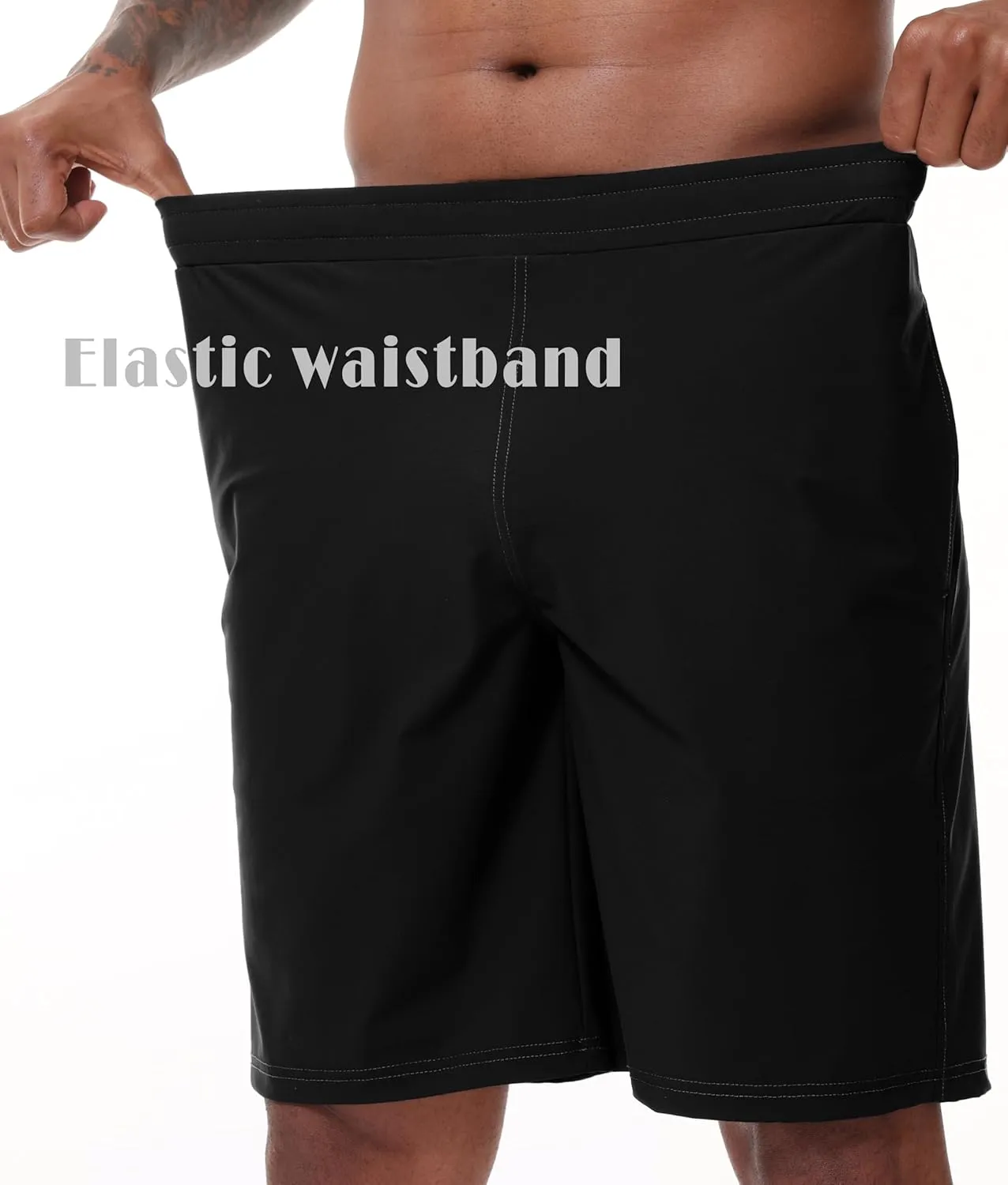 ZTN Gym Shorts Mens Athletic Workout Shorts Casual Quick Dry Running Exercise Shorts with Inner Pockets